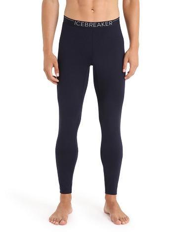 Base Layers Icebreaker Merino 200 Sonebula Thermal Leggings Homme Bleu Marine Blanche | FR 1365EBCX